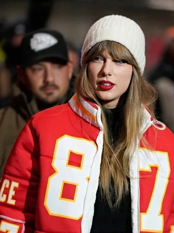 Taylor Swift Kelce 87 Puffer Jacket